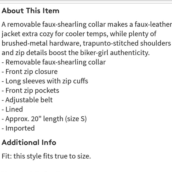 Free People Vegan Moto Jacket - Picture 7 of 8